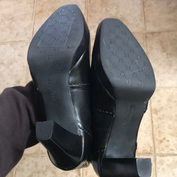 NWOT Franco Sarto Black tall leather  Boots - Picture 8 of 8